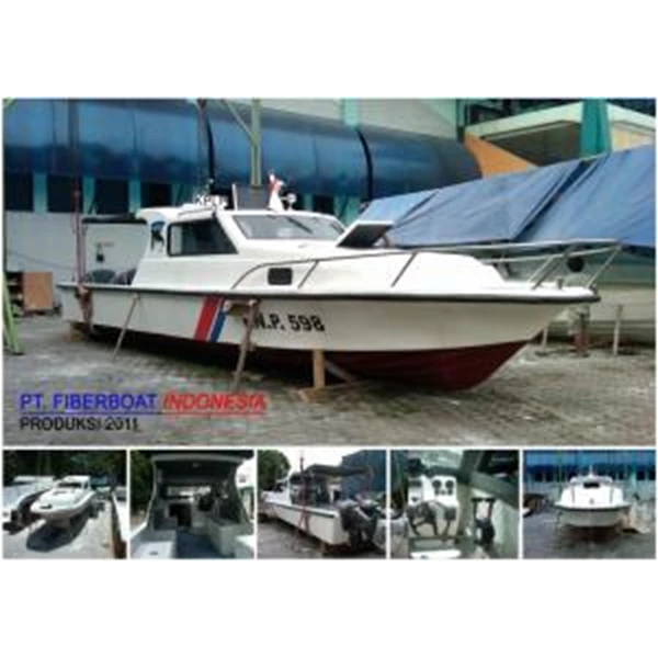 Speed Boat Patroli Fiber Seri FBI 1026 XA