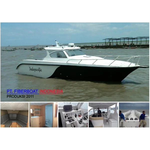 Speed Boat Kapal Mancing (Fishing Boat) Seri FBI.1230.SF